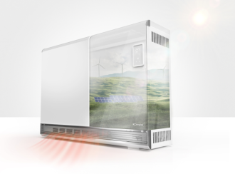 Dimplex Speicherheizung Quantum VFE nutzt PV-Strom