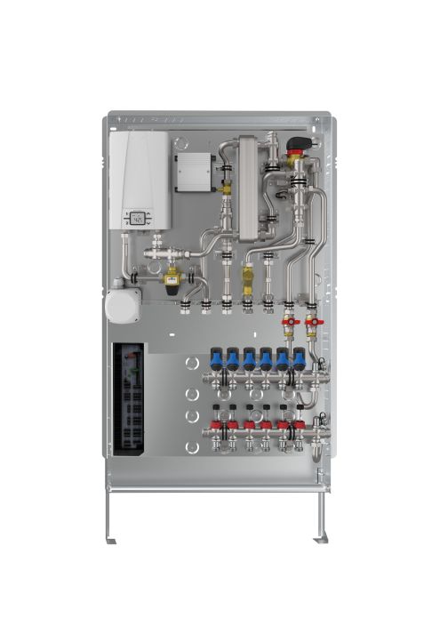 Dimplex-Heizkreisverteilung-Wohnungsübergabe-Station 