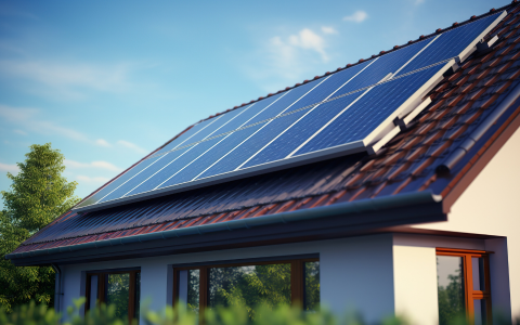 Haus mit PV auf Dach