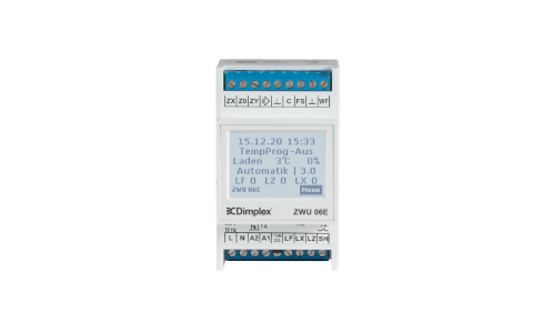 Dimplex ZWU 06E Universal AC-/DC-Aufladesteuerung – Steuergerät mit Zeitfunktion für elektrische Speicherheizungen und präzise Ladeoptimierung