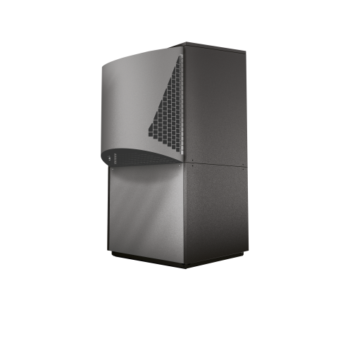 Dimplex Luft/Wasser-Wärmepumpe LA 35TBS als platzsparendes Splitgerät für energieeffiziente Heizlösungen im Wohnbau