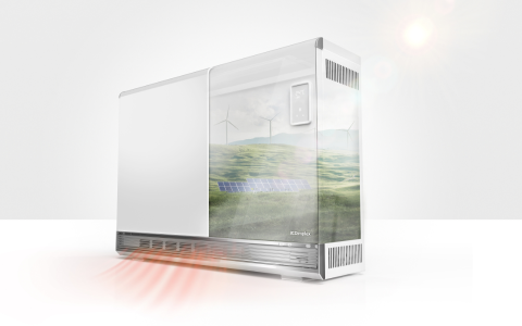 Dimplex Speicherheizung Quantum VFE nutzt PV-Strom