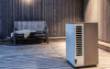 Dimplex Wärmepumpe auf Terrasse